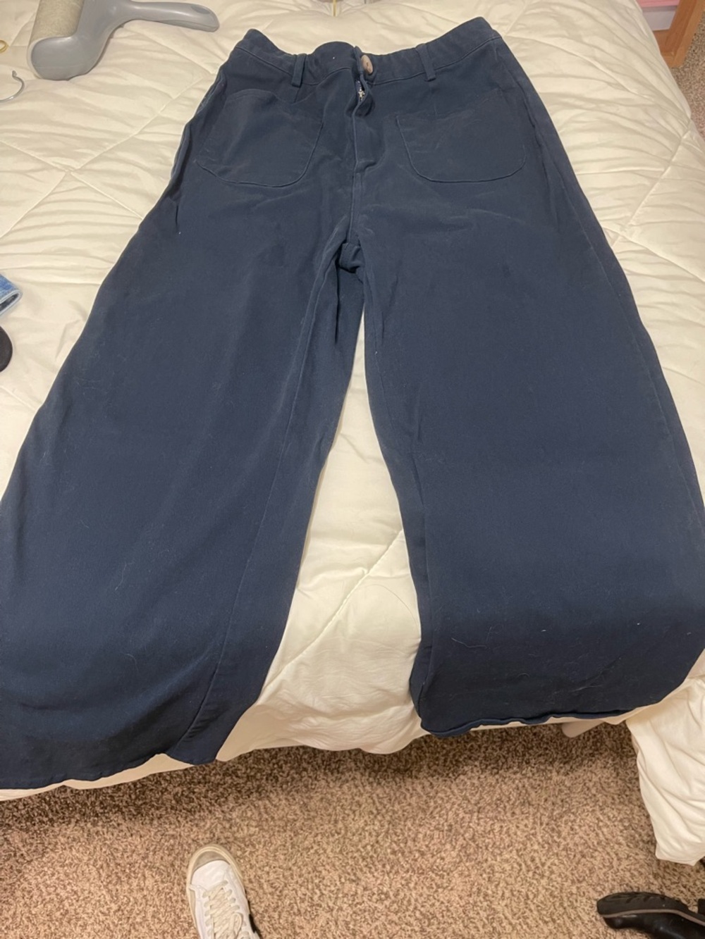 entro Navy Blue Boot Cut Pants